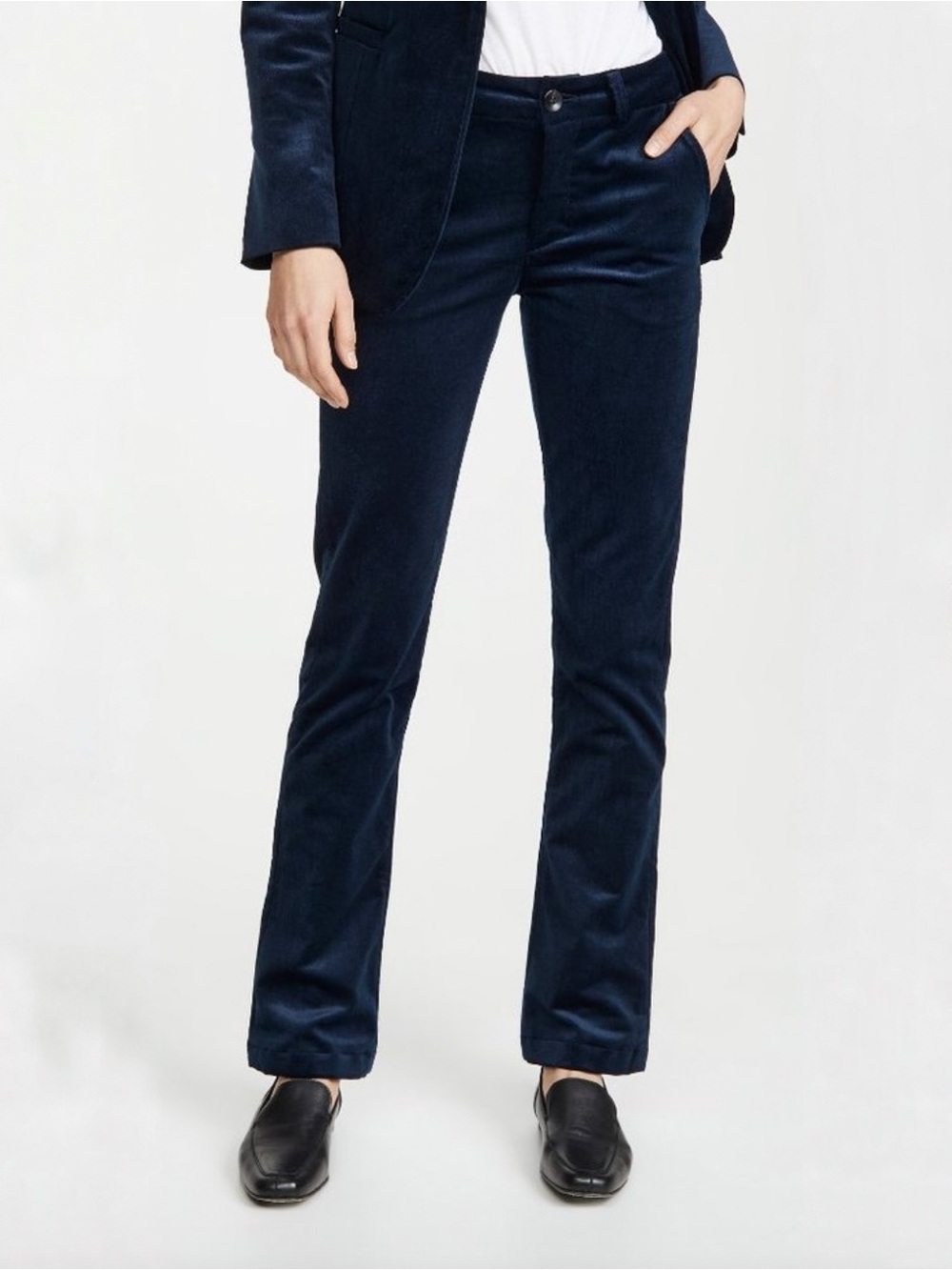 Trave Sloan Velvet Pants Blue